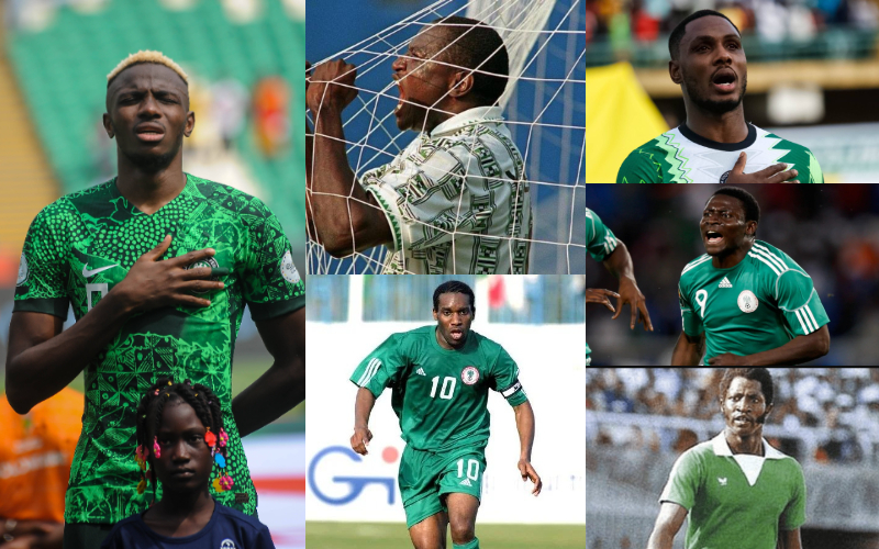 Top 10 Super Eagles Top Scorers