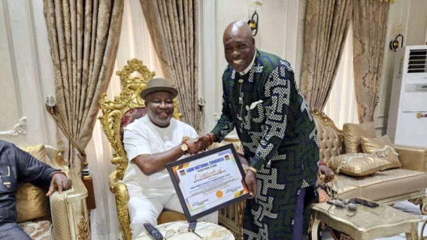 INC Honour Kalanama VIII With Monarch of the Year Award