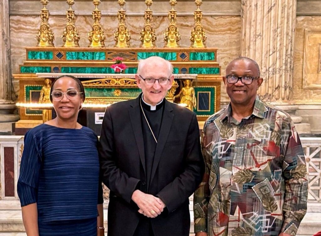Peter Obi Prays for Nigeria’s Peace and Renewal During Spiritual Pilgrimage to Rome
