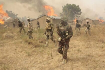 Nigerian army soldiers troops fighting Boko Haram