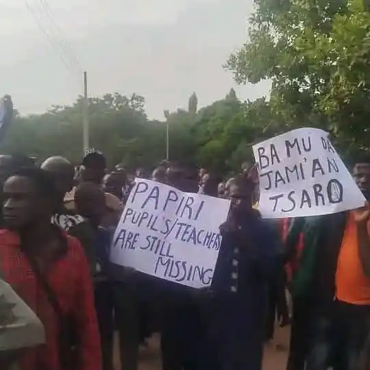 Parents of Abducted St. Mary’s Students Protest as Anxiety Deepens in Niger