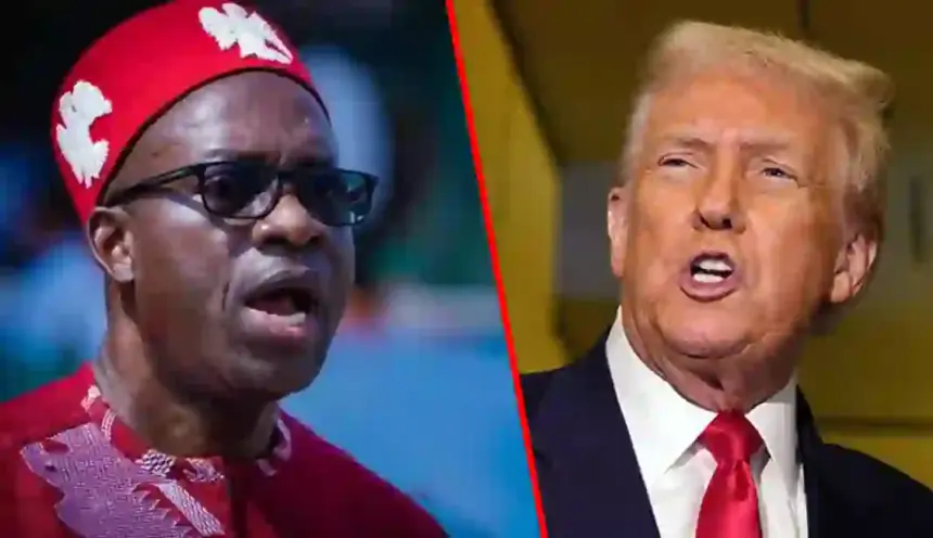 Charles Soludo and Donald Trump