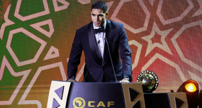 Photo of Hakimi Wins 2025 CAF Men’s Player Of The Year Award