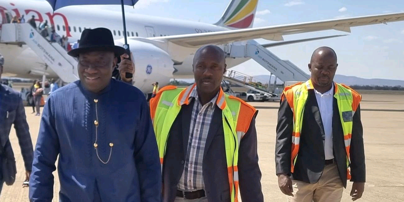 BREAKING: Former President Goodluck Jonathan Safely Leaves Guinea-Bissau After Military Coup