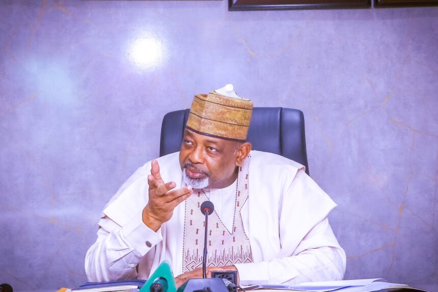 Minister of Agriculture Abubakar Kyari