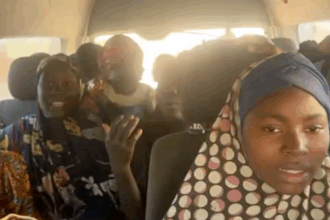Rescued Kebbi schoogirls