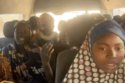 Rescued Kebbi schoogirls