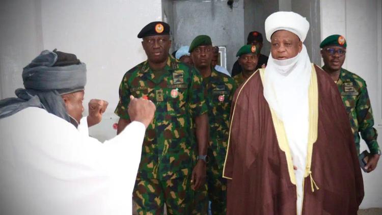 Photo of Chief of Army Staff Visits Sultan of Sokoto after US Air Strikes