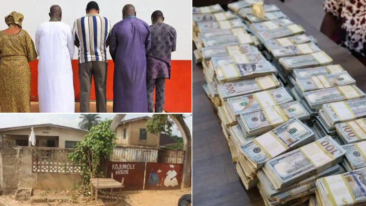 EFCC Arrests Five Herbalists With Fake $3.4m, €280k Notes in Osun, Lagos
