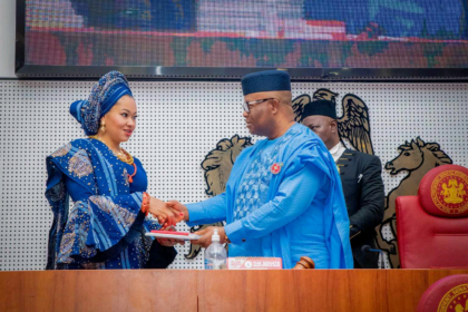 Natasha Akpoti Uduaghan and Godswill Akpabio 1