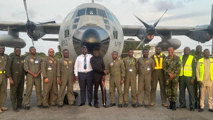 Nigerian Air Force Crew Detained in Burkina Faso Arrive Safely in Ghana