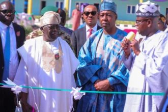 President Tinubu in Borno