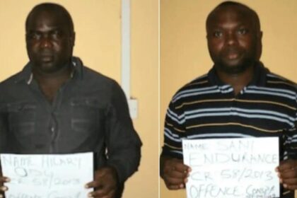 Two ex bankers jailed