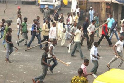 clash thugs NURTW chaos fight cultists hoodlums thugs topnaija.ng 1