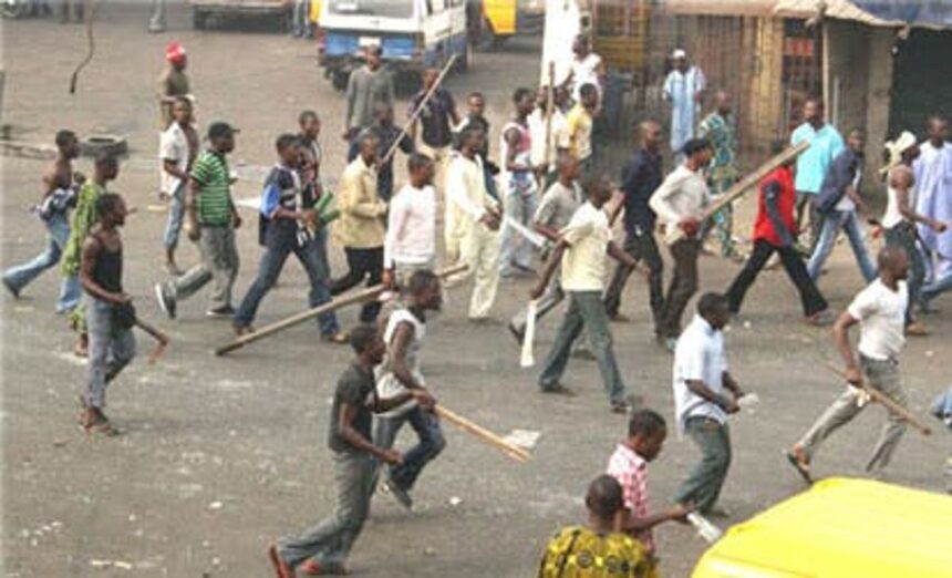 clash thugs NURTW chaos fight cultists hoodlums thugs topnaija.ng 1
