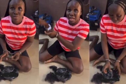 Arrested hair seller in Rivers State