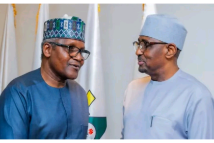 Dangote and Farouk Ahmed