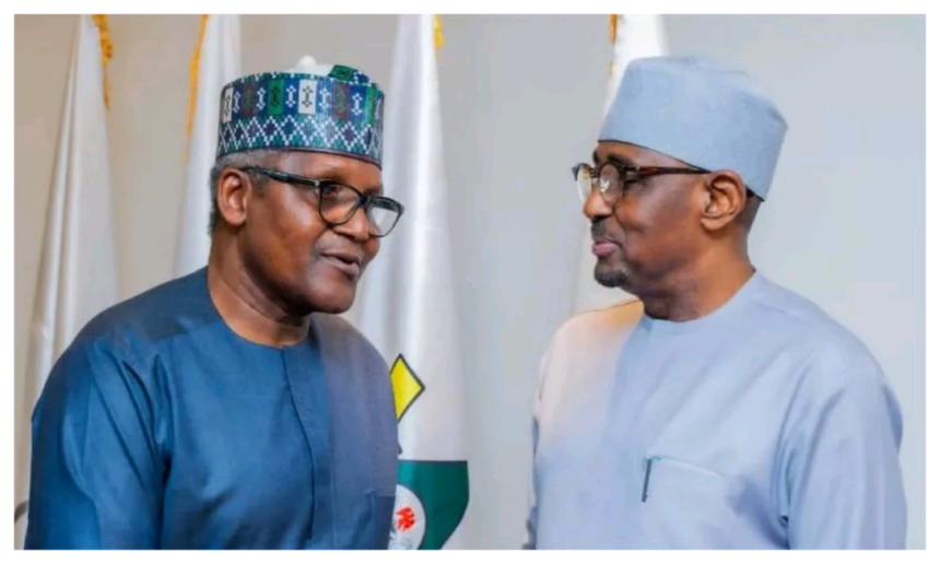 Dangote and Farouk Ahmed