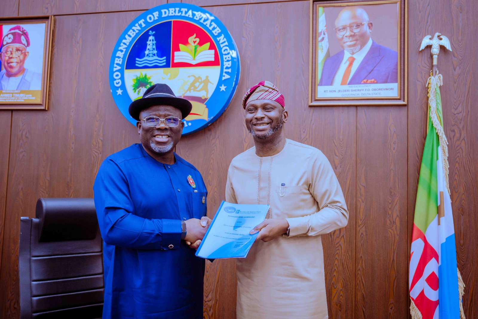 Photo of MSMEs in Delta Get Boost as Oborevwori Releases ₦1bn Revolving Loan via BoI