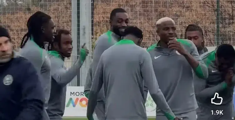 Photo of Super Eagles In High Spirits as Osimhen Returns to Training Before AFCON Third-place Clash With Egypt