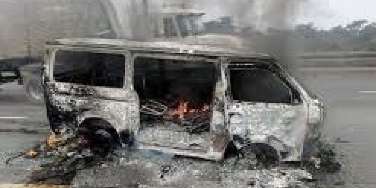 Photo of Bandits Burn Two Vehicles, Abduct Passengers on Zamfara Highway