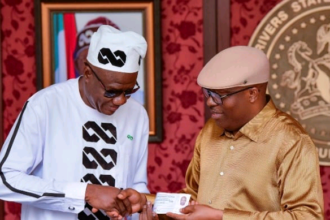 Tony Okocha L and Sim Fubara R