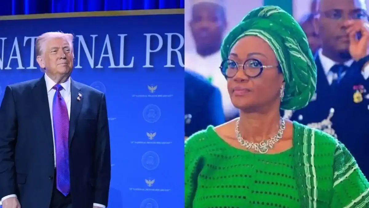 Trump Praises Nigeria’s First Lady Remi Tinubu at US National Prayer Breakfast