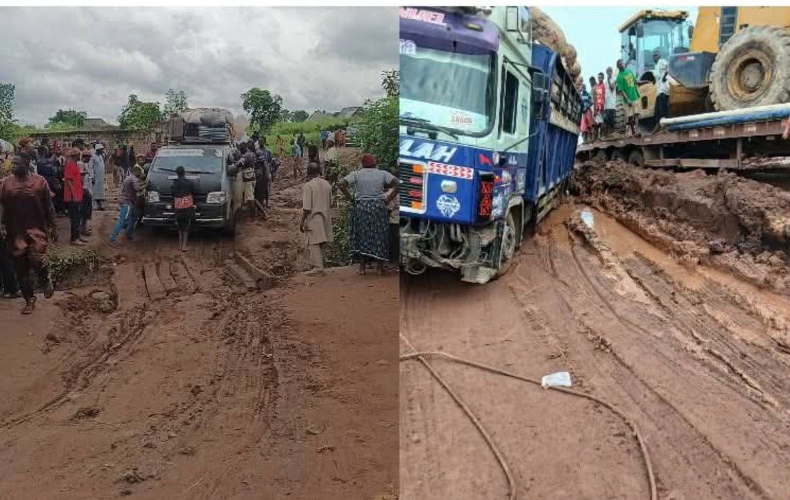 ₦38bn Nasarawa–Oweto–Otukpo Road Collapses Barely 3 Years After Commissioning