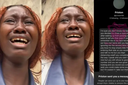 Lady cries profusely after being raped in her apartment on Sunday shares messages she received from suspect Video 1