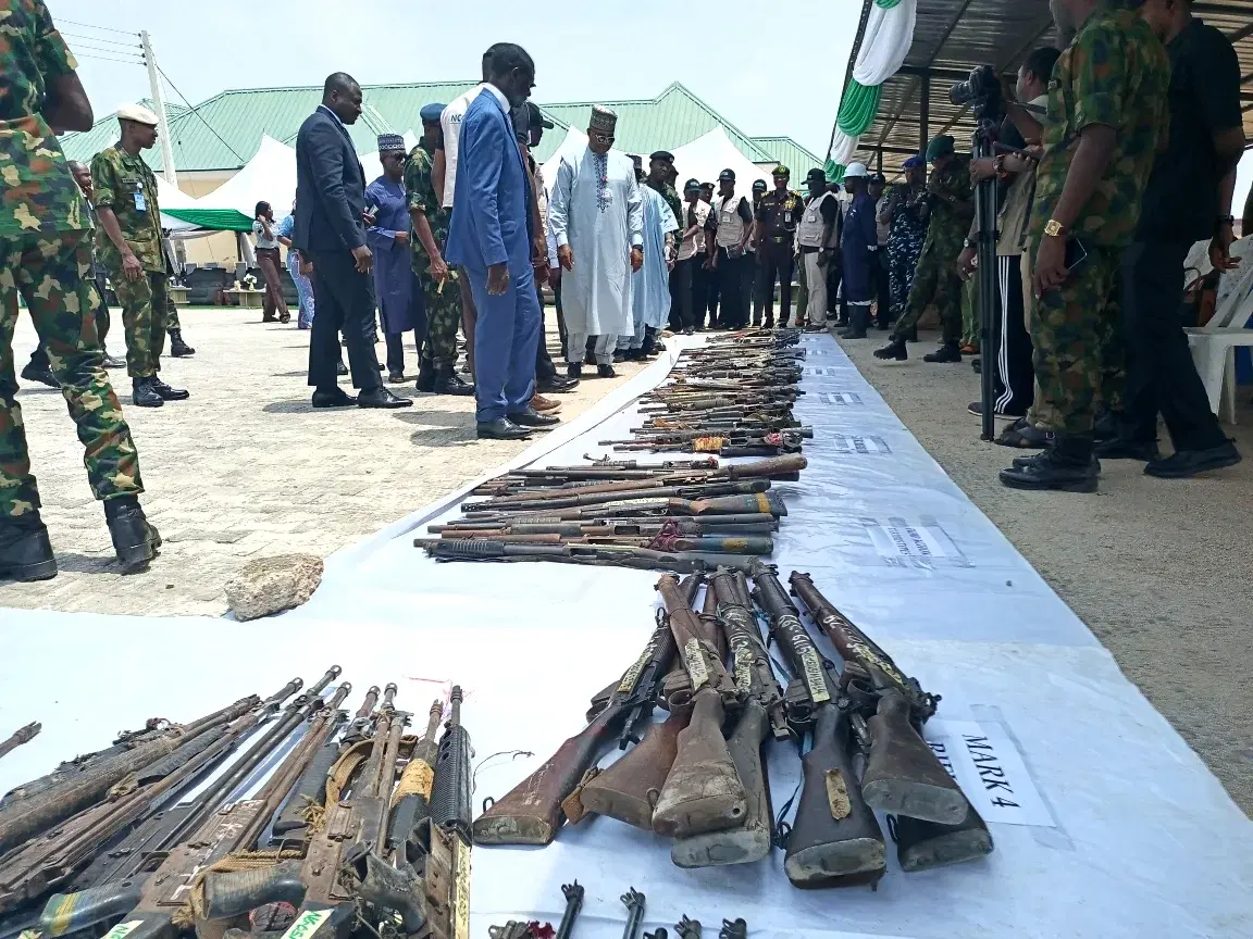 FG Destroys 2,800 Illicit Weapons in Renewed Security Crackdown