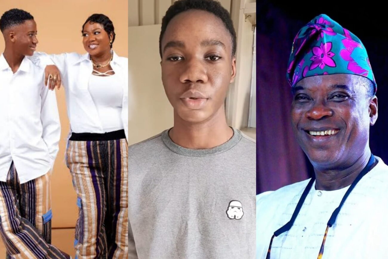 Actress Bisola Badmus’s son Malik celebrates father Kwam1 on his 69th birthday
