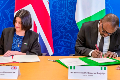 Tunji Ojo signs UK deal