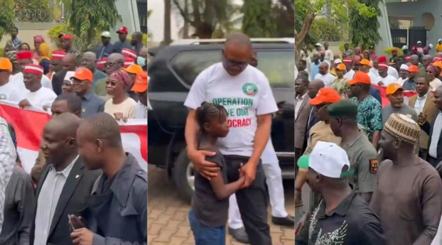 Atiku, Obi, Kwankwaso Lead Mass Protest in Abuja Over INEC Derecognition of ADC