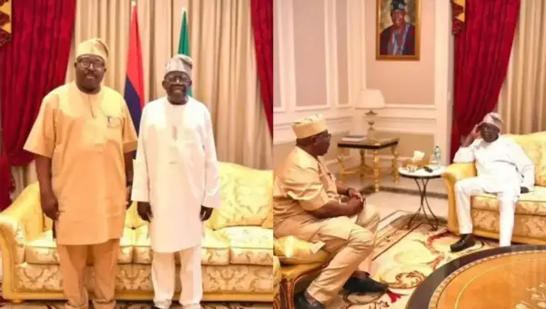 APC Governorship Aspirant Sharafadeen Alli Visits Tinubu in Lagos